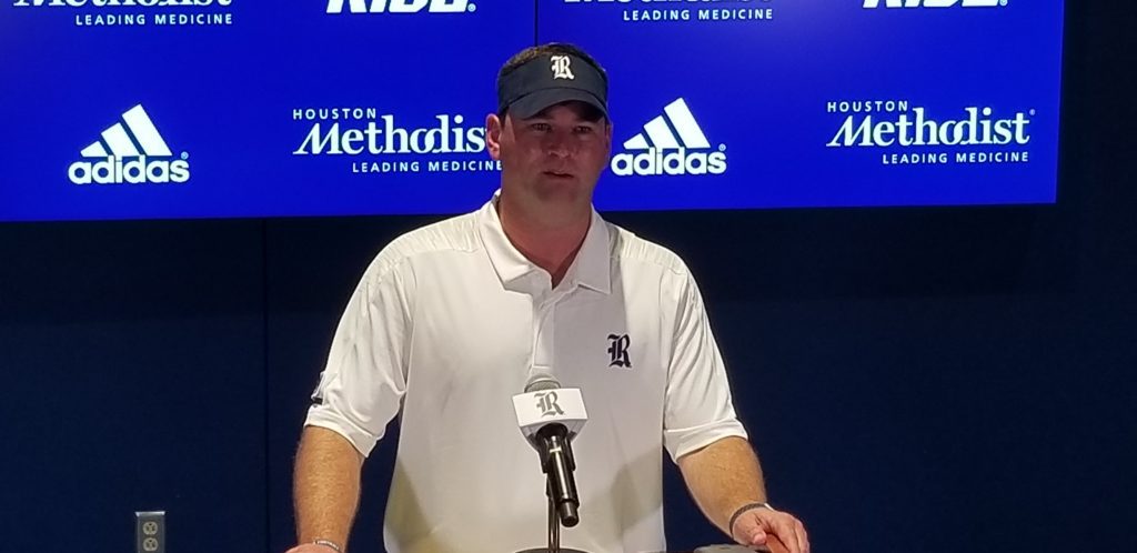 Rice Football: Mortal Kombat, finishing and final thoughts on 2018 season