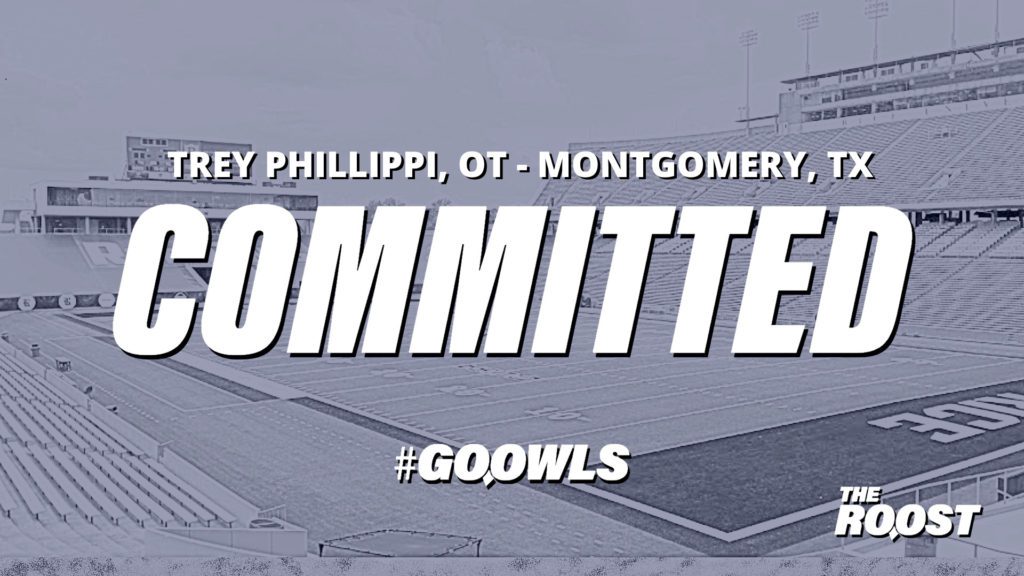 Trey Phillippi Rice Rice Football: 2020 Offensive lineman Trey Phillippi commits to Owls