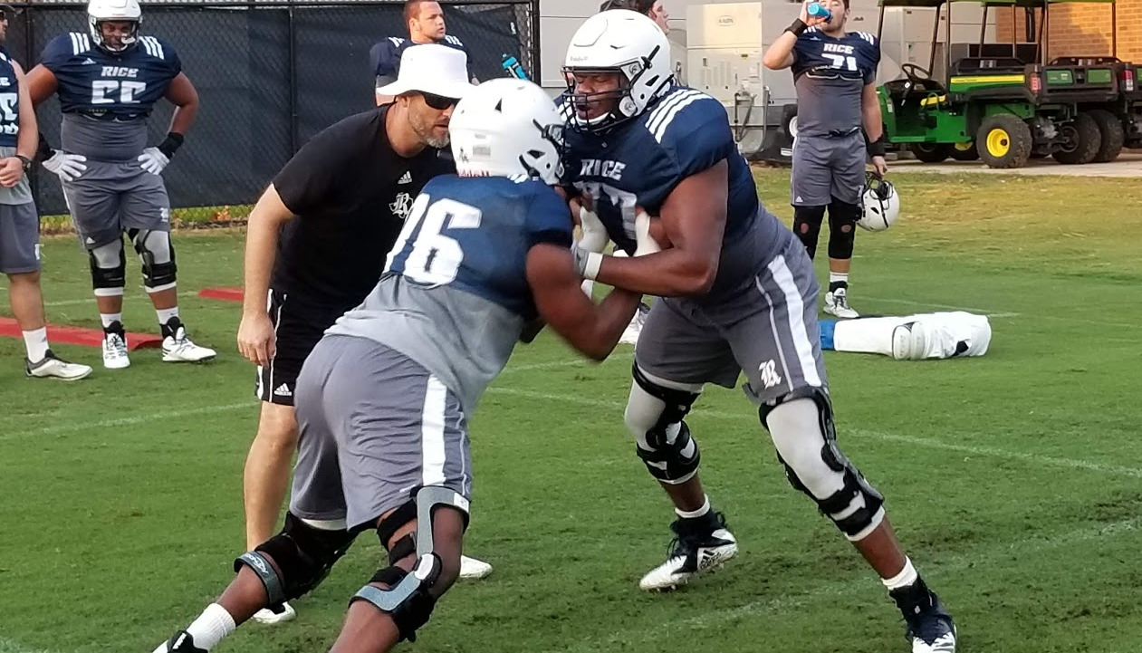 Rice Football, Uzoma Osuji, Justin Gooseberry
