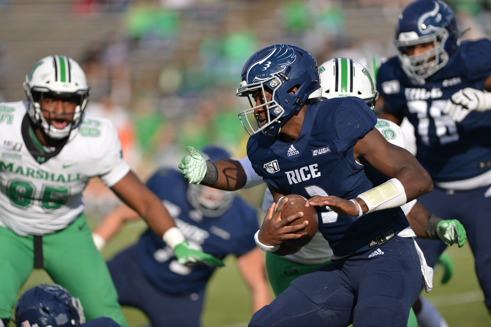 Rice Football: Breaking down Jovoni Johnson's first start