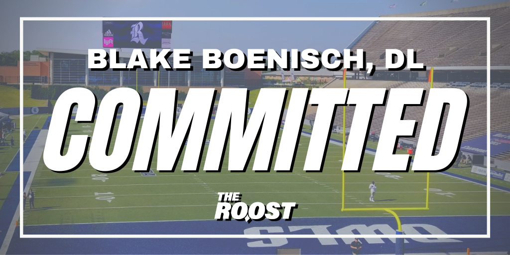 Rice Football, Rice football recruiting, Blake Boenisch
