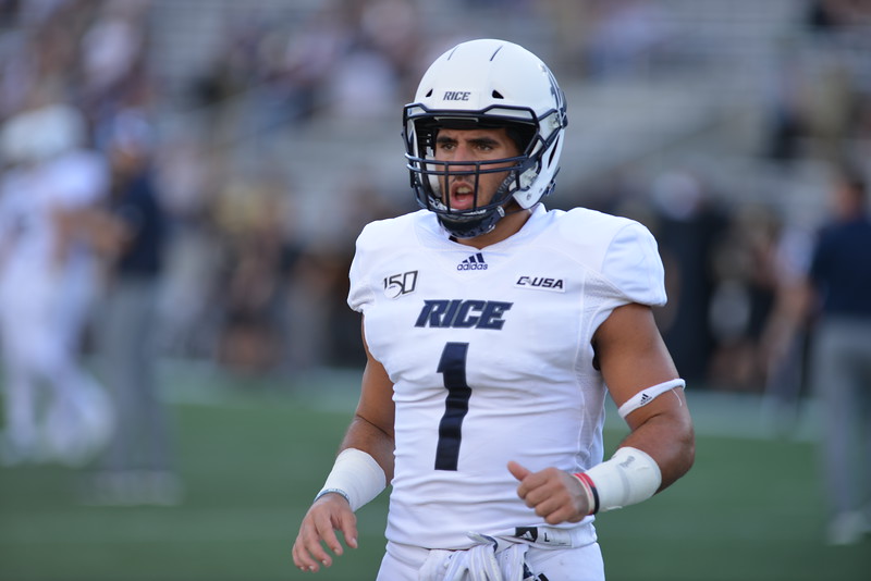 Rice Football, Antonio Montero