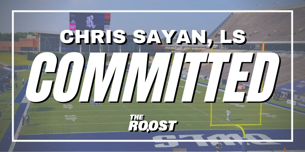 Chris Sayan, Rice Football
