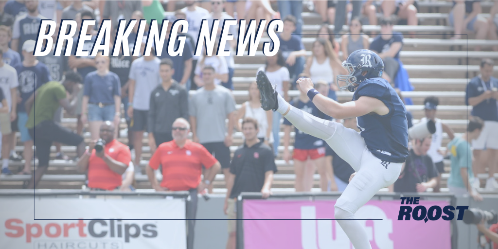 Rice Football, Jack Fox