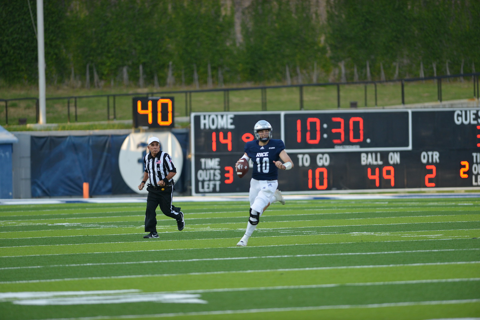 Rice Football, Jake Constantine