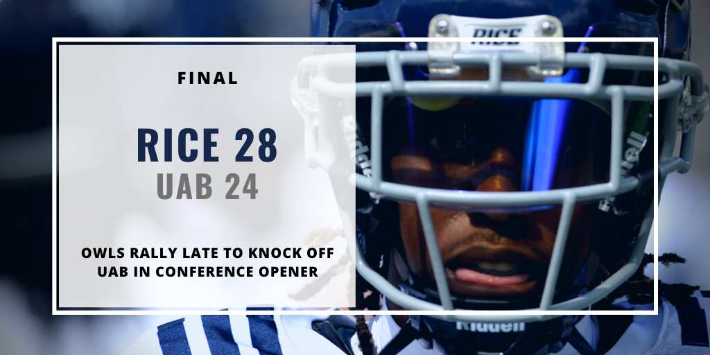 2022 RICE OWLS FOOTBALL TEAM visual data 8