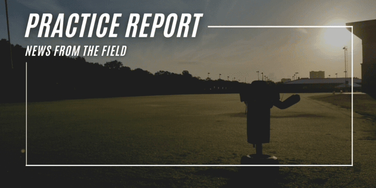 Rice Football, Practice Report