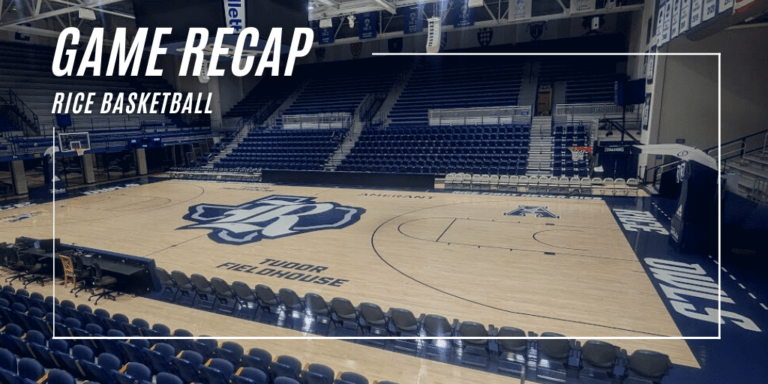 Rice Basketball, Rice Women's Basketball, Game Recap