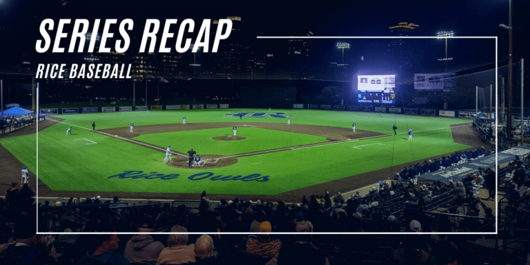 Rice Baseball, Game Recap