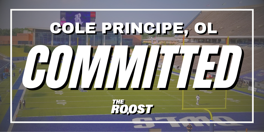 Rice Football, Rice Football Recruiting, Cole Principe