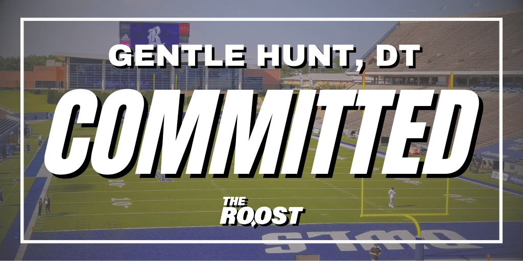 Rice Football, Rice Football Recruiting, Gentle Hunt