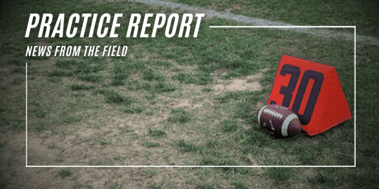 Rice Football, Practice Report