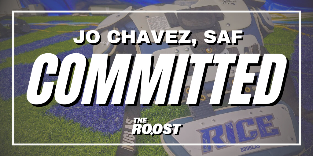 Rice Football, Rice Football Recruiting, Jo Chavez