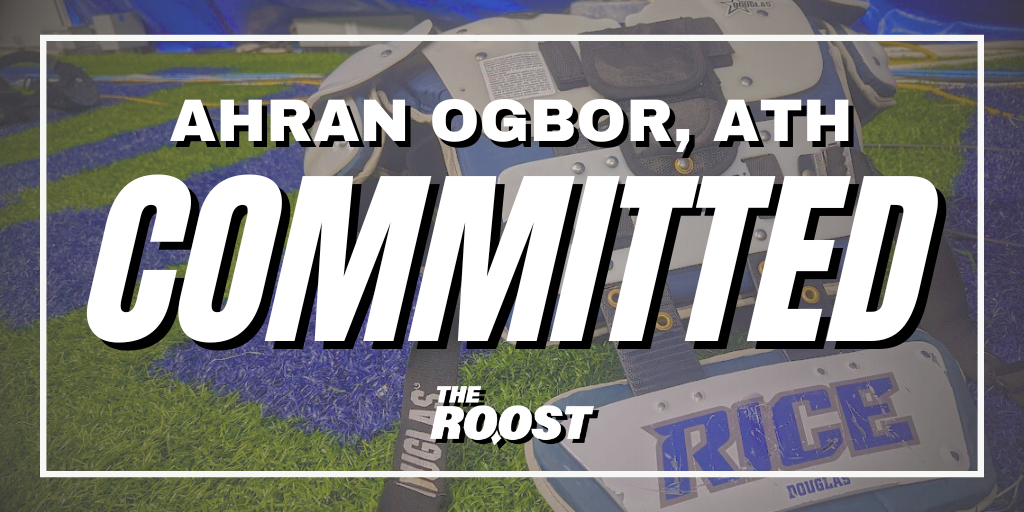 Rice Football, Rice Football Recruiting, Ahran Ogbor