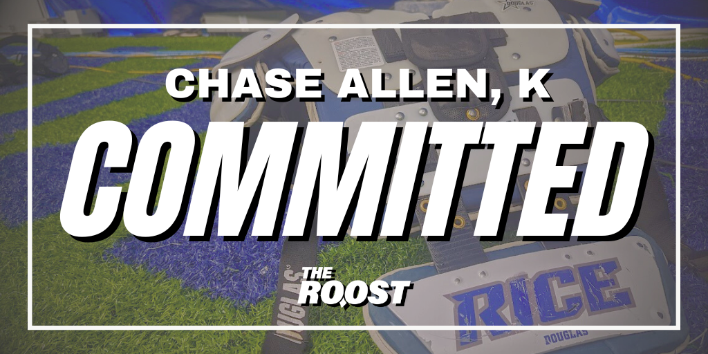 Rice Football, Rice Football Recruiting, Chase Allen