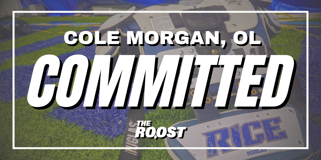 Rice Football, Rice Football Recruiting, Cole Morgan