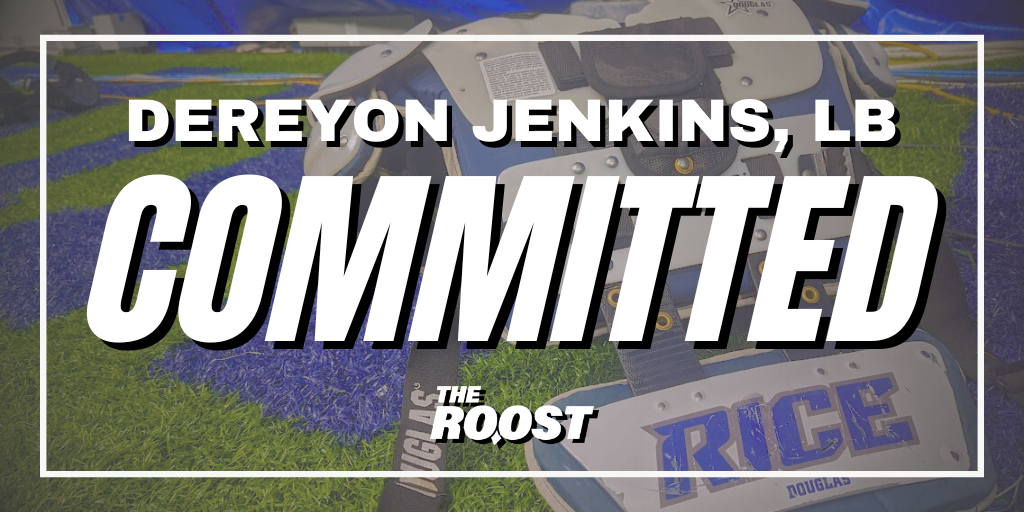 Rice Football, Rice Football Recruiting, DeReyon Jenkins