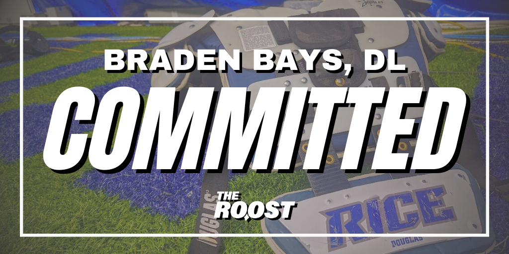 Rice Football, Rice Football Recruiting, Braden Bays