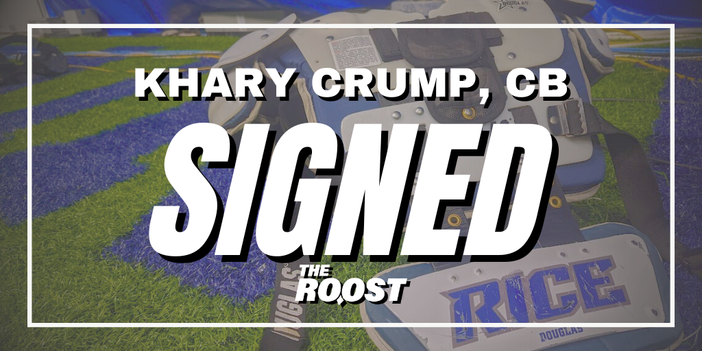 Rice Football, Rice Football Recruiting, Khary Crump