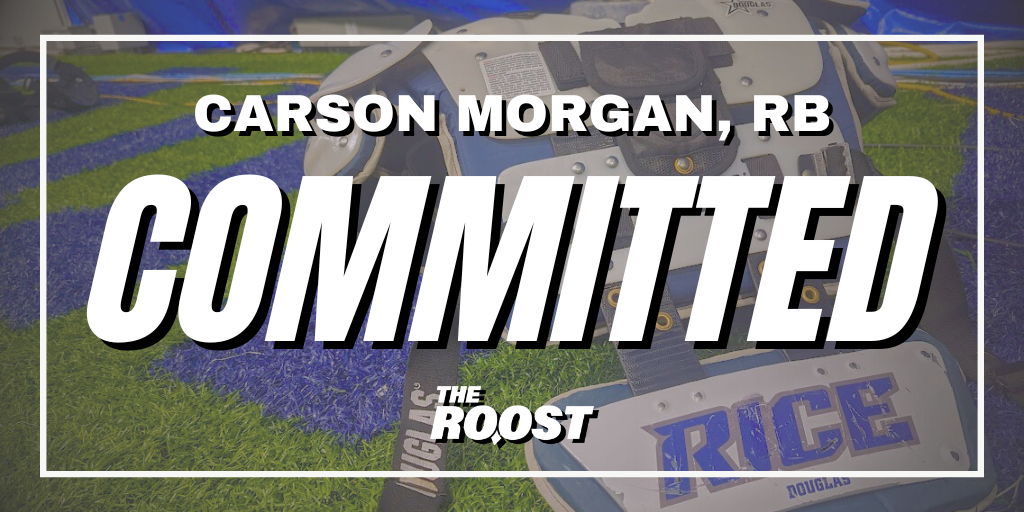 Rice Football, Rice Football Recruiting, Carson Morgan