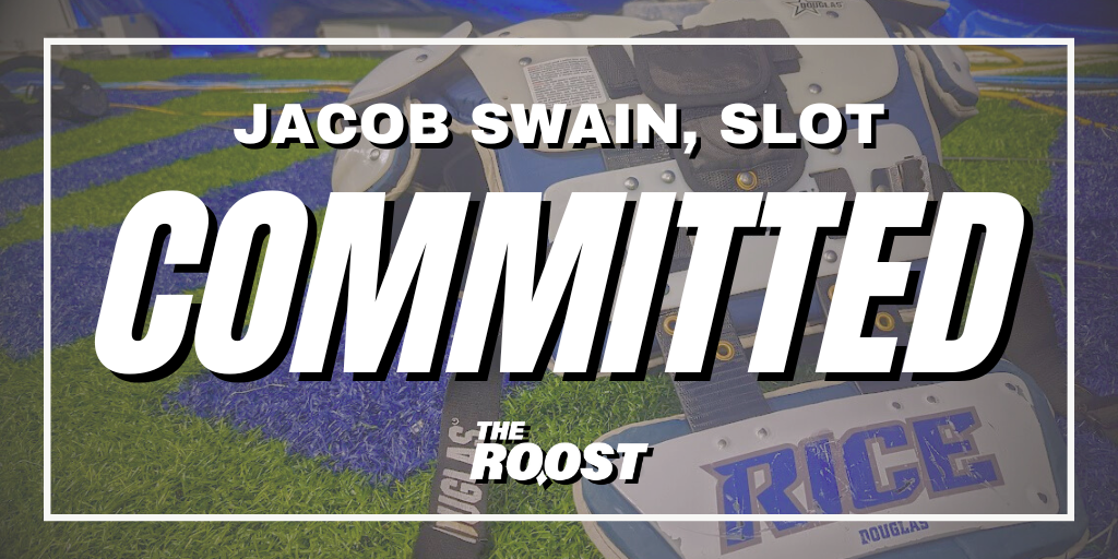 Rice Football, Rice Football Recruiting, Jacob Swain