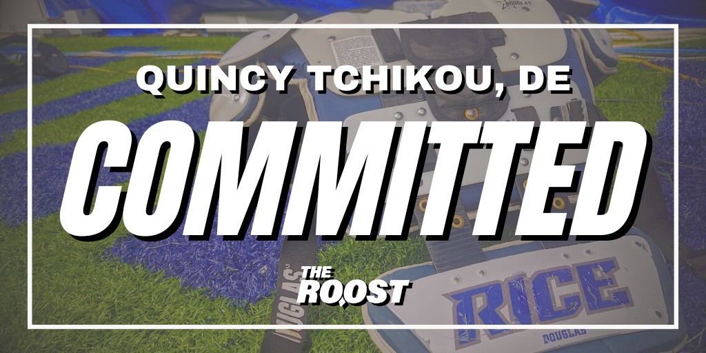 Rice Football, Rice Football Recruiting, Quincy Tchikou