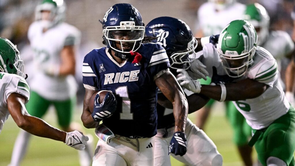 2025 Rice Football Offensive Newcomer of the Year: Aaron Turner
