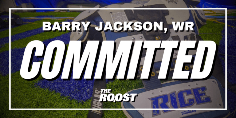 Rice Football, Rice Football Recruiting, Barry Jackson