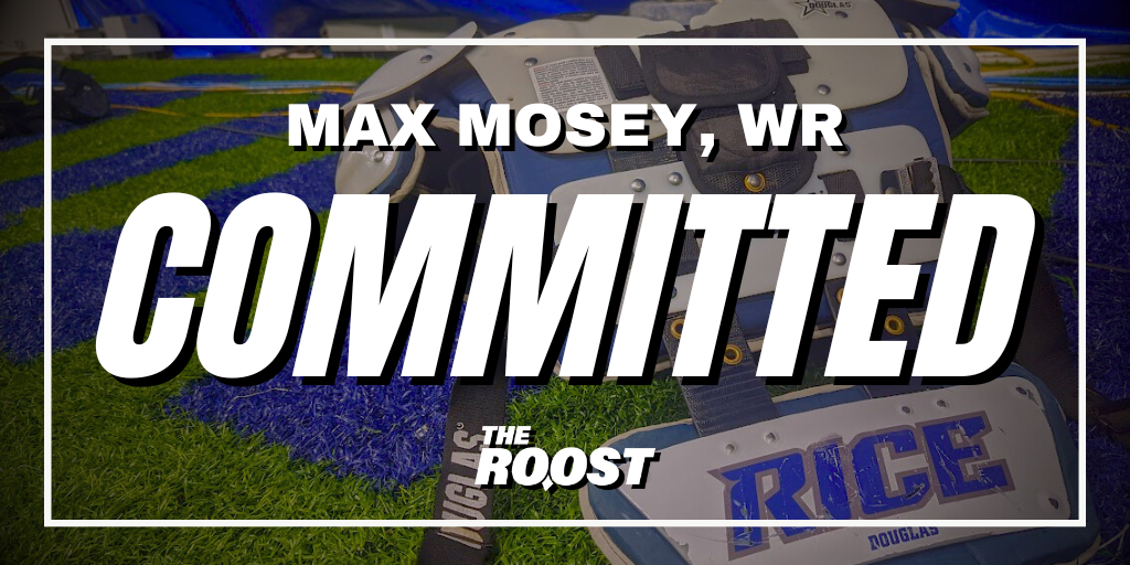 Rice Football, Rice Football Recruiting, Max Mosey