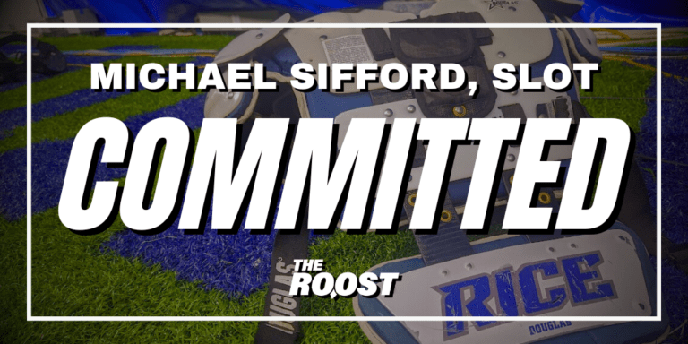 Rice Football, Rice Football Recruiting, Michael Sifford