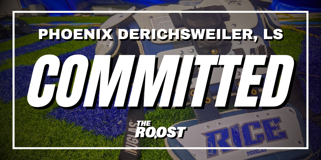 Phoenix Derichsweiler, Rice Football, Rice Football Recruiting