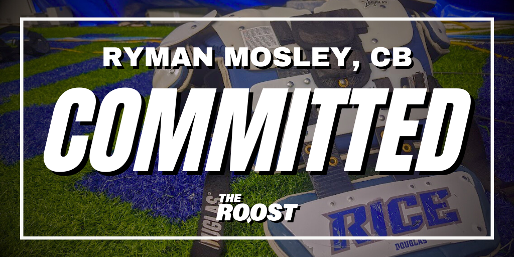 Rice Football, Rice Football Recruiting, Rymen Mosley