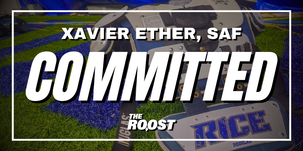 Rice Football, Rice Football Recruiting, Xavier Ether
