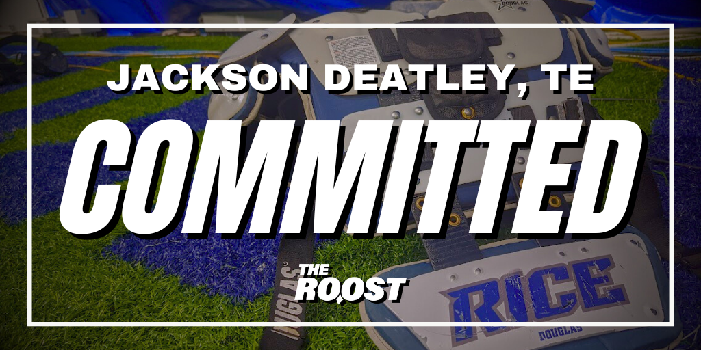 Rice Football, Rice Football Recruiting, Jackson DeAtley