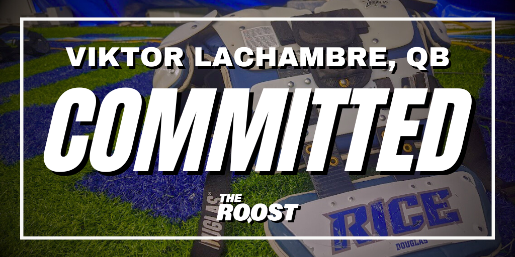 Rice Football, Rice Football Recruiting, Viktor Lachambre