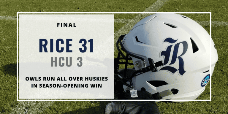 Rice Football, game recap
