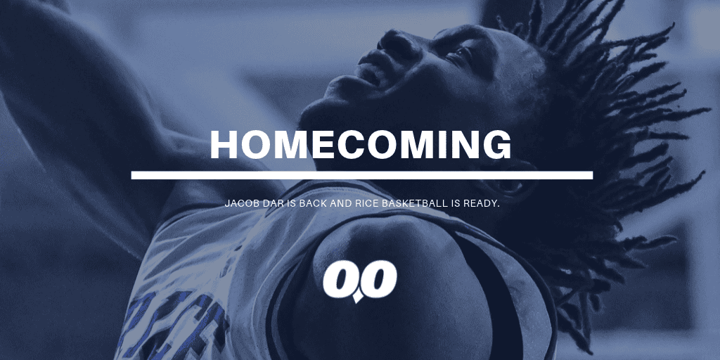 Homecoming: Rice Basketball Welcomes Back Jacob Dar